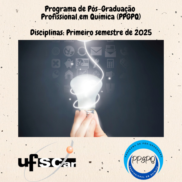 Disciplinas do primeiro semestre de 2025