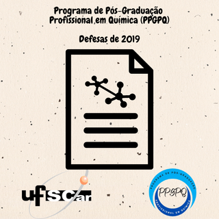 PPGPQ, Dissertações defendidas em 2019