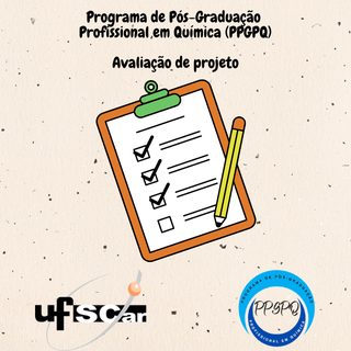 PPGPQ, Avaliação de projeto de mestrado
