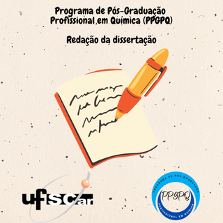 PPGPQ, Normas para redação da dissertação